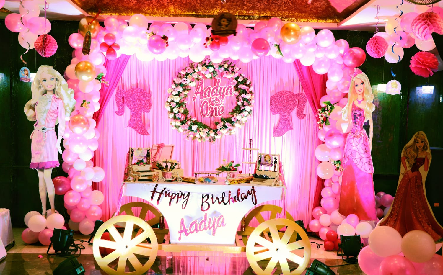 Barbie Theme Decorations for your Baby Girl's Grand Birthday Celebrations