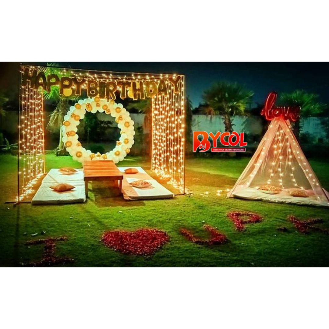 Beautiful Cabana Setup Decoration for Birthday | Visit Bycol