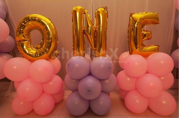 1St Birthday Boy Decorations Kit Complete One Year Party Decoration - CÔNG  TY TNHH DỊCH VỤ BẢO VỆ THĂNG LONG SECOM